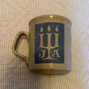 Rare! Vintage! JA Blue and Tan Mug